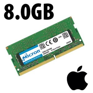 (*) 8.0GB Apple-Micron Factory Original PC4-19200 DDR4 2400MHz 260-Pin SO-DIMM Memory Module